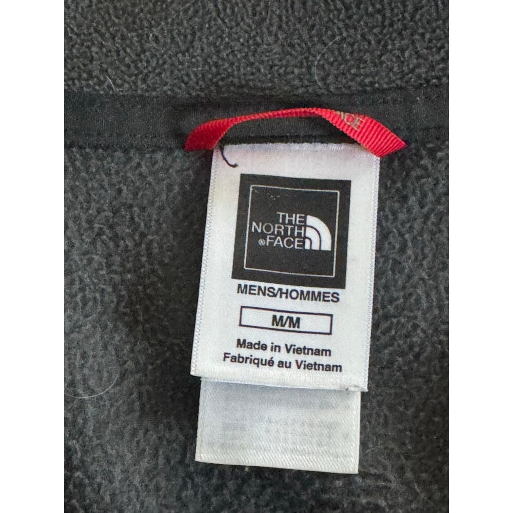 The North Face Men’s Gray Full Zip Fleece Jacket Size M - Picture 5 of 9